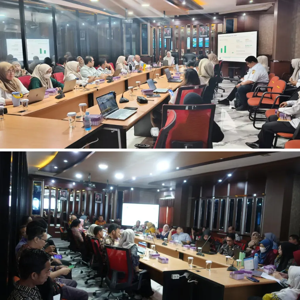 BAPPERIDA Kota Samarinda Gelar Rapat Konsinyasi Data Hasil Evaluasi RKPD Triwulan I Tahun 2026