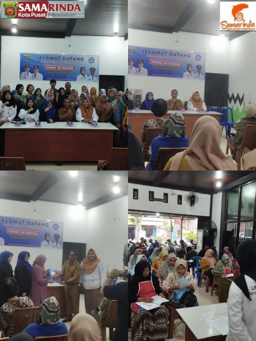 KEGIATAN PELATIHAN PEMBUATAN KUE TRADISIONAL JAJANAN PASAR