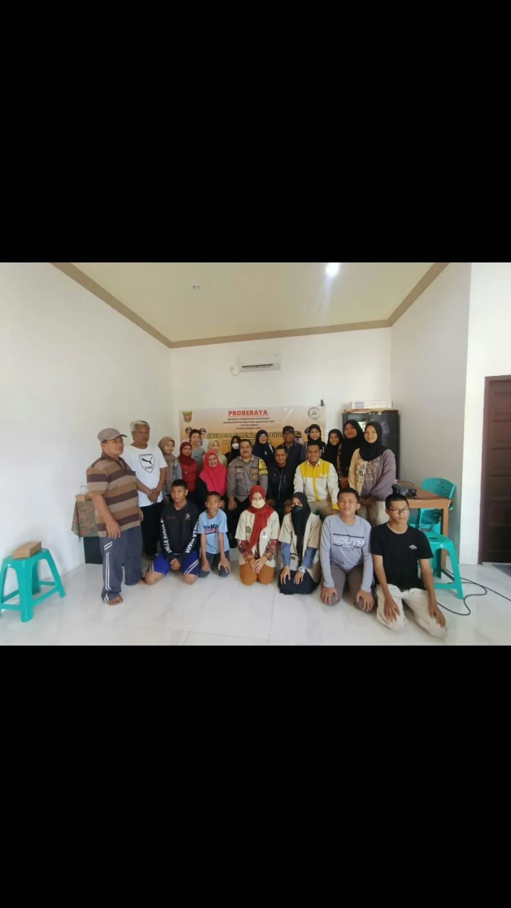 Sosialisasi Bahaya Narkoba Kegiatan Probebaya Bidang Pemberdayaan di RT. 09 Kelurahan Bugis