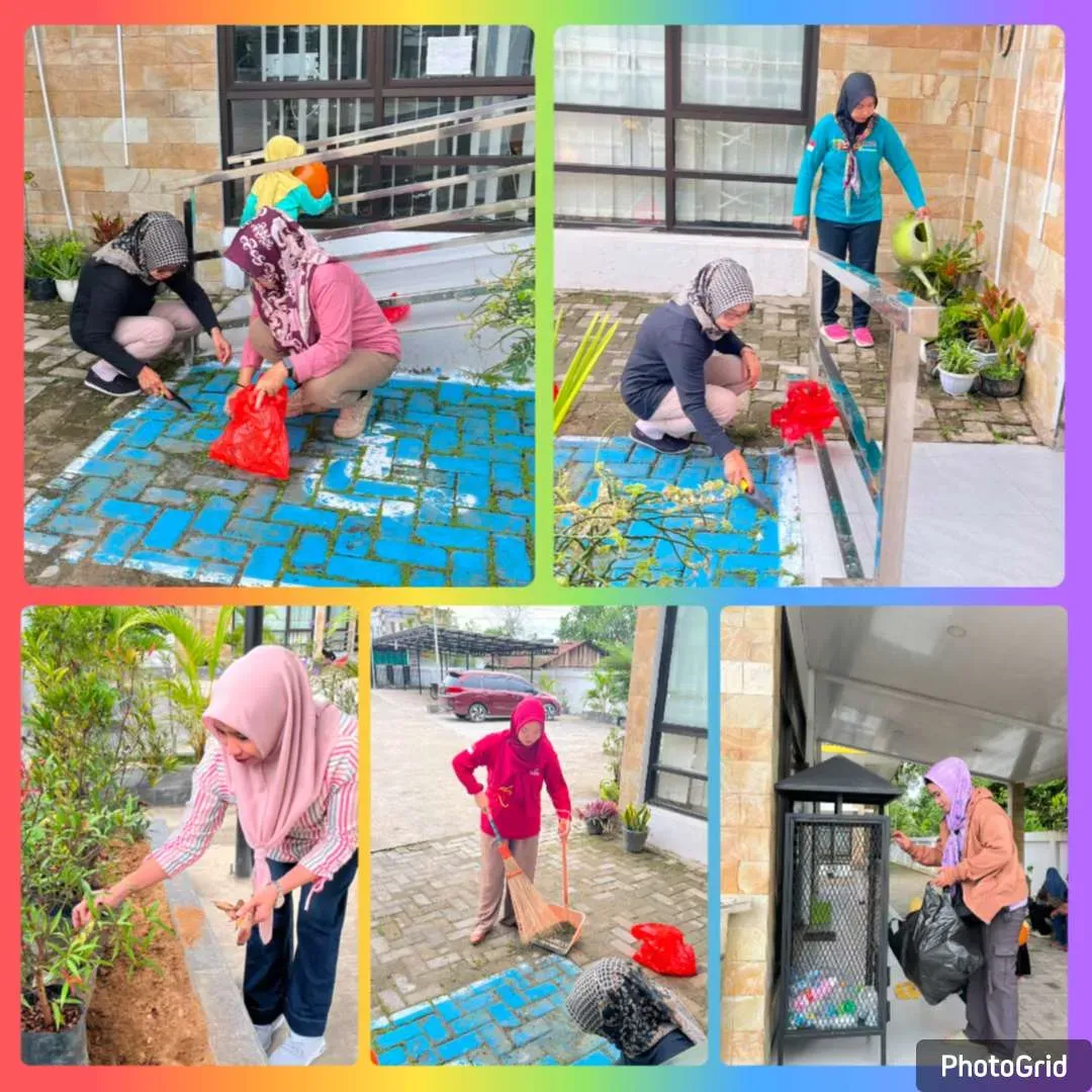 Pelaksanaan Gerakan Indonesia ASRI (Aman, Sehat, Resik, Indah)