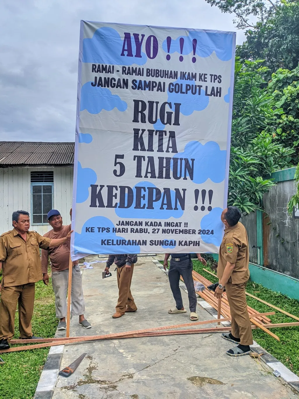 Kegiatan Kelurahan Sungai kapih Selasa Tanggal 10 September 2024.