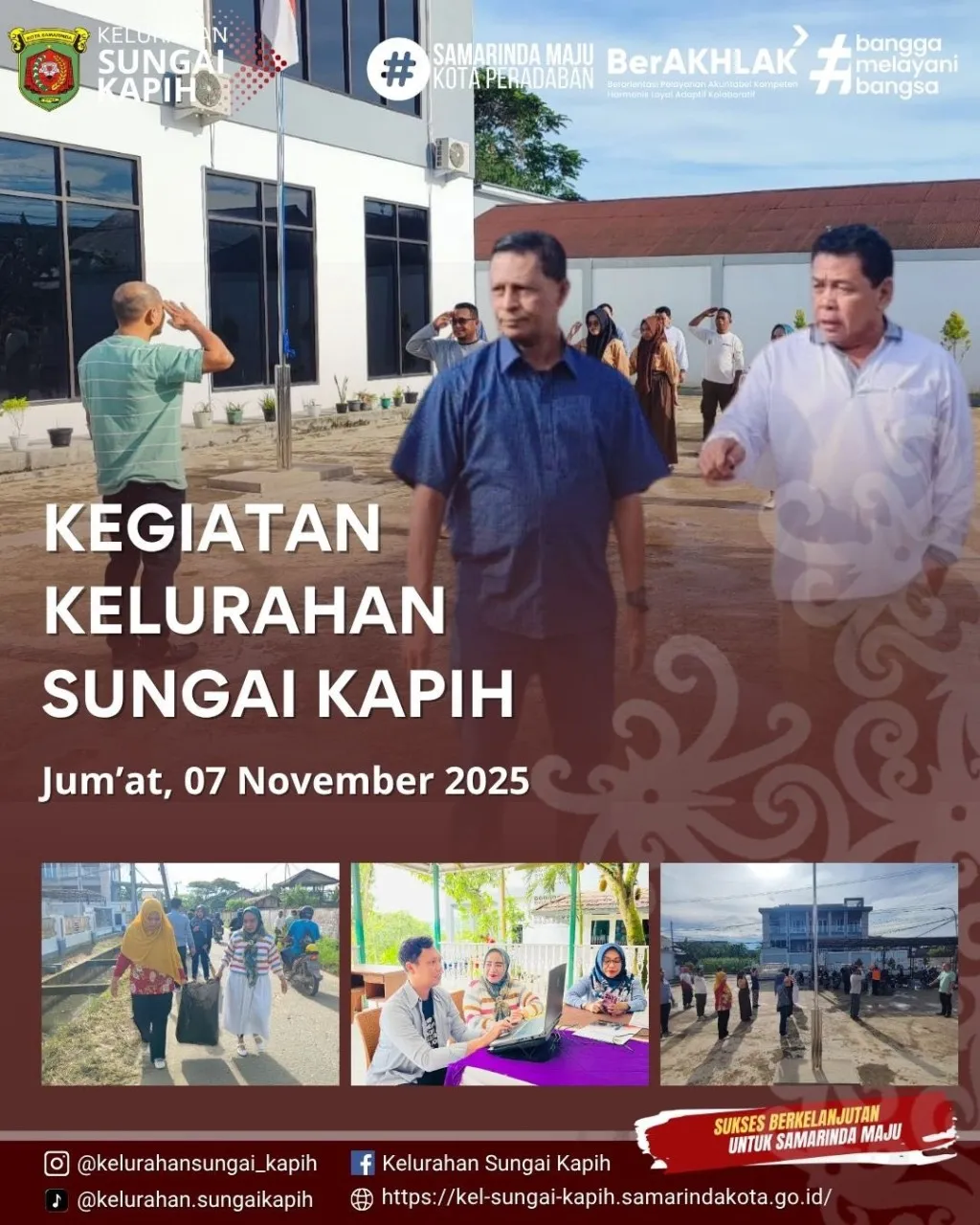 Kegiatan Kelurahan Sungai Kapih, Jumat 7 November 2025