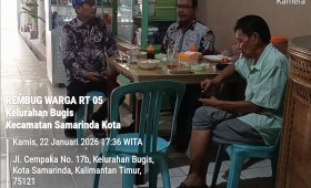 REMBUK WARGA RT. 05 PERUBAHAN PROBEBAYA 2026 KELURAHAN BUGIS