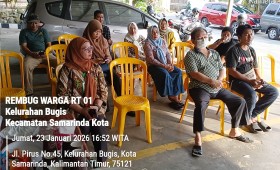 REMBUK WARGA RT. 01 PERUBAHAN PROBEBAYA 2026 KELURAHAN BUGIS
