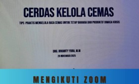 Giat, Jum'at 28 November 2025 1. Mengikuti Zoom Meeting dengan Tema Ekspose Kajian Inventarisasi Lingkungan Hidup dan Kajian Daya Dukung Daya Tampung Lingkungan Hidup Kota Samarinda, diikuti Kasi Ekbang. 2. Mengikuti Zoom Meeting Sharing Session Cerdas Kelola Cemas diikuti oleh seluruh staf ASN Kelurahan Sempaja Barat.