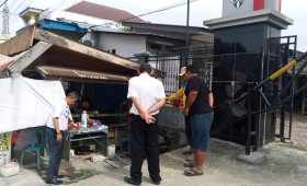 Peninjauan Kegiatan Pembangunan Gorong Gorong Di Jembatan S Hari ke 2