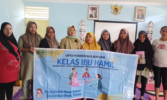 KELAS IBU HAMIL DAN SENAM IBU HAMIL TRIMESTER 3 WILAYAH PKM BUKUAN