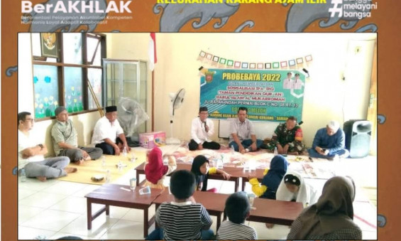 Penyerahan Barang Penunjang Kegiatan TPQ darul Islam Al-Mukarramah