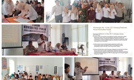 Forum Konsultasi Publik Kecamatan Sungai Kunjang