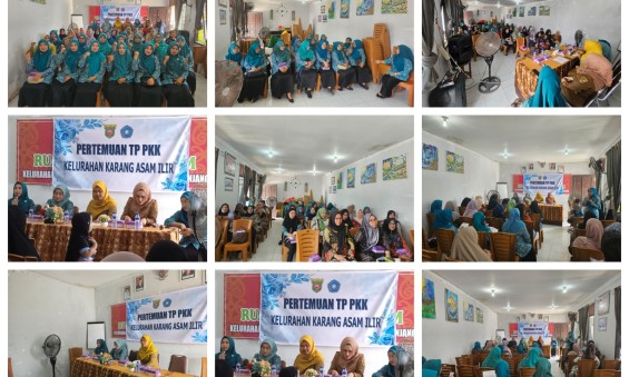 Pisah Sambut Ketua TP PKK Kelurahan Karang Asam Ilir Lama ke Ketua TP PPK Kelurahan Karang Asam Ilir
