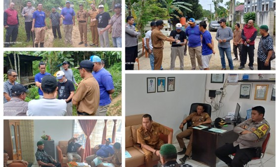 Mediasi untuk kesepakatan bersama mengenai Tapal Batas Tanah di RT. 34
