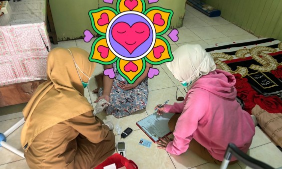 Kunjungan rumah VCT MOBILE