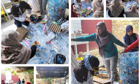 GERAKAN PILAH SAMPAH PLASTIK DI WILAYAH RT.07 KELURAHAN PASAR PAGI