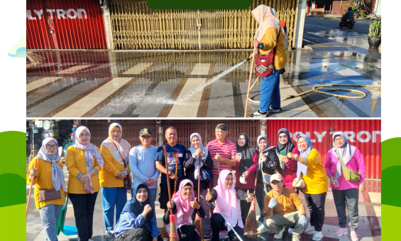 Gotong Royong di Wilayah Citra Niaga.