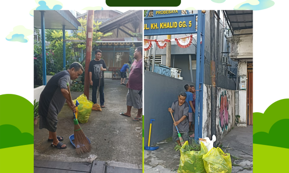Gotong Royong di Wilayah RT.05