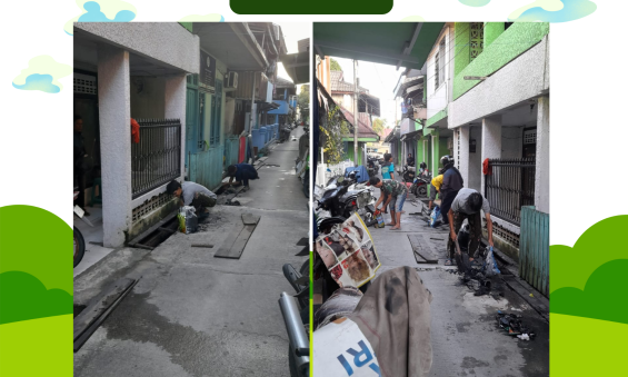 Gotong Royong di Wilayah RT.08