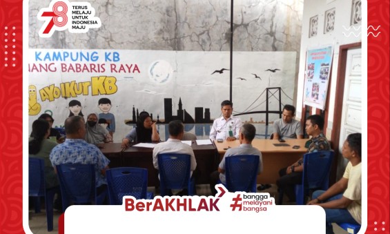 Rapat Internal Pokmas 1 Probebaya Kelurahan Pelabuhan