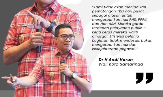 Wali Kota Tegaskan, Gaji dan Tunjangan Pegawai Aman, Efisiensi Fokus pada Belanja Operasional