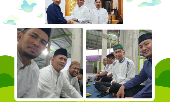 Safari Ramadan di Masjid Al Istikomah, Wakil Wali Kota Samarinda Serahkan Bantuan kepada Warga