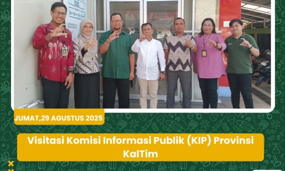 Visitasi Komisi Infomasi Publik Provinsi Kalimantan Timur