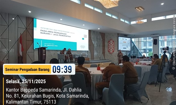 Seminar Pengadaan Barang dan Jasa Berintegritas