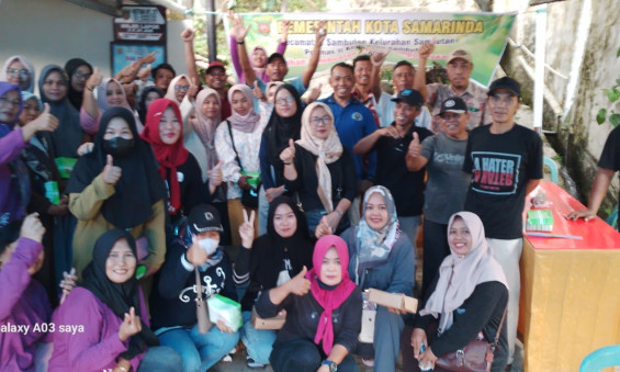 Kegiatan pemberdayaan masyarakat program probebaya Pokmas II tahun 2023 Pelatihan Pembuatan Pupuk Kompos