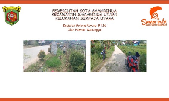 Kegiatan Gotong Royong RT.16