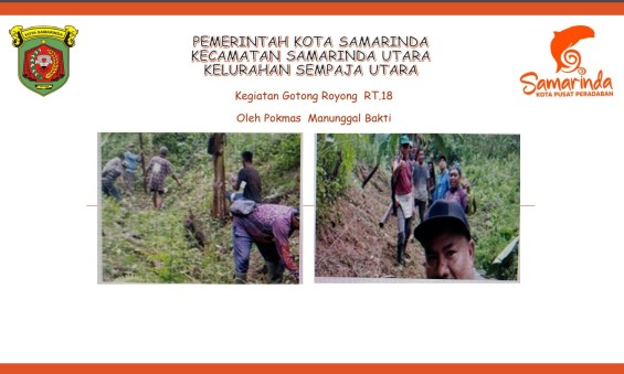 Kegiatan Gotong Royong RT.18