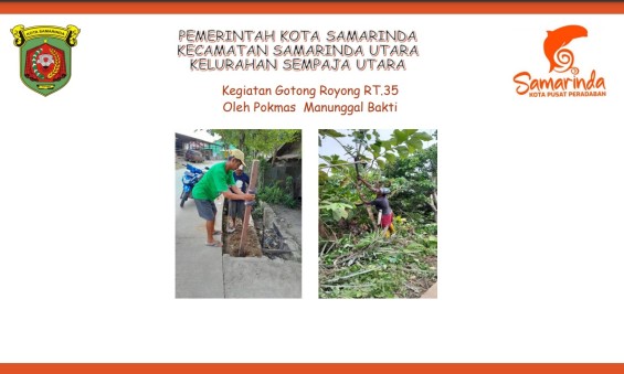 Kegiatan Gotong Royong RT.35
