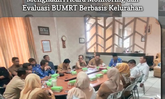 Lurah & Kasi Ekobang Sidodamai Hadiri Monev BUMRT di Kantor Kecamatan Samarinda Ilir! 📊✅