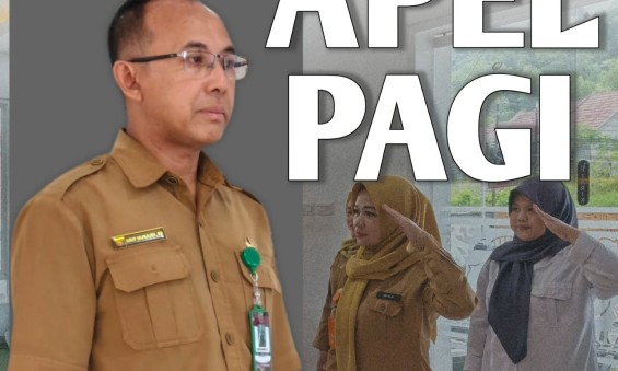 Seklur Arif Husairi, S.E. Pimpin Apel Pagi Staf Kelurahan Sidodamai! 🫡