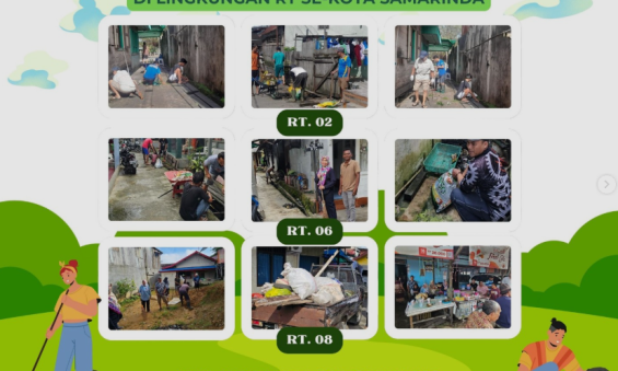 Kegiatan Gotong Royong Kelurahan Sidomulyo (20/04/2025)