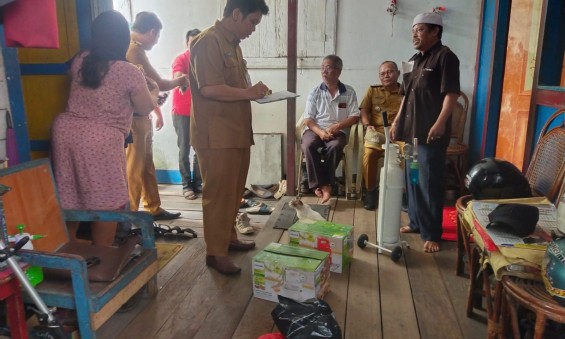 Kegiatan Inspeksi Barang Hasil dari Program Pengadaan Barang Probebaya
