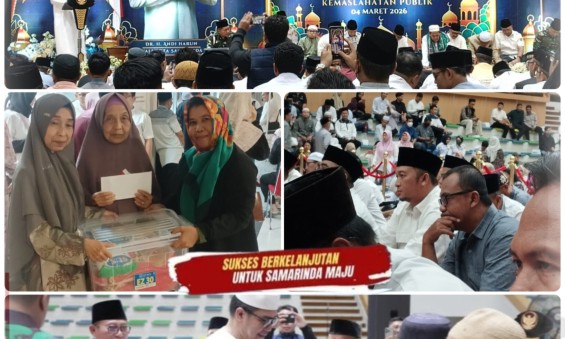 MOMENTUM RAMADHAN PEMKOT SAMARINDA GELAR BUKA PUASA BERSAMA DAN GERAKAN SAMARINDA BERZAKAT